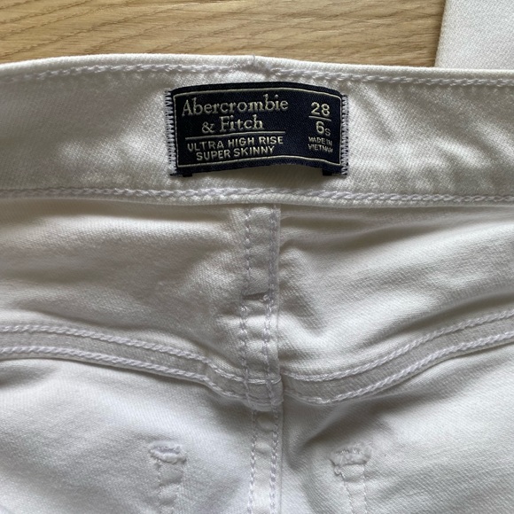 Abercrombie ultra high rise skinny jeans - Picture 2 of 4